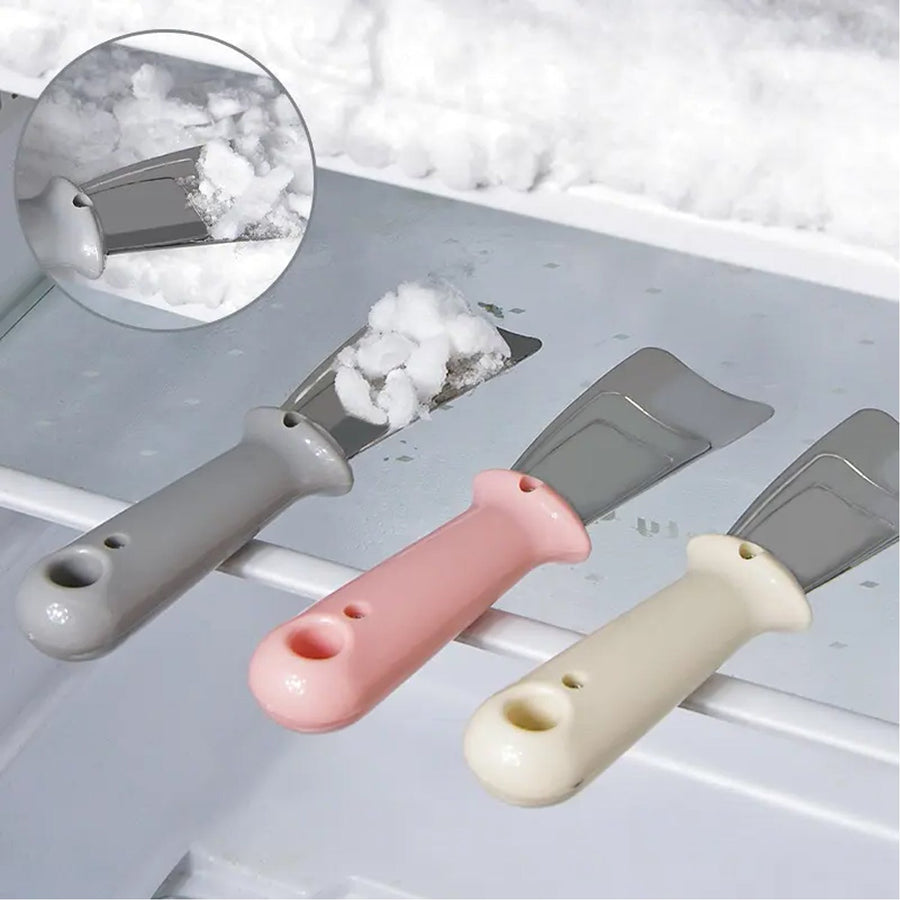 ice Remover Scoop, Non Slip Freezer Shovel Anti Rust for Refrigerator (1Pc)