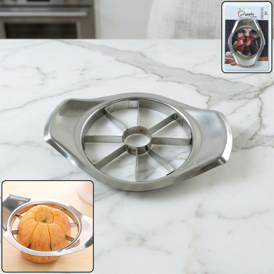 Heavy Duty Stainless Steel Apple Cutter & Slicer (1 Pc)