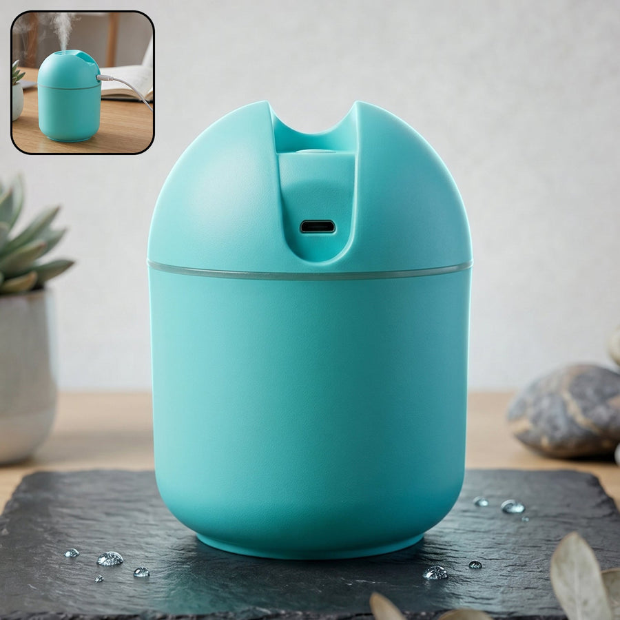 Portable USB Mini Air Humidifier with Cool Mist (1 Pc)