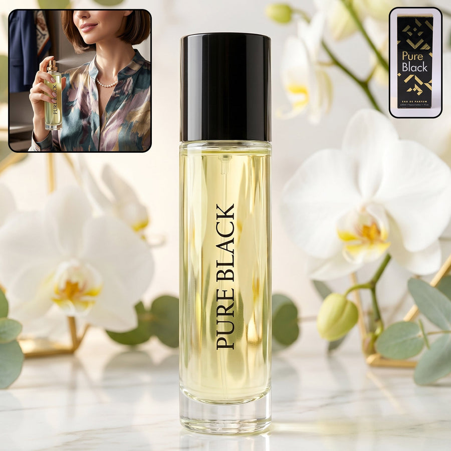 Pure Black Eau De Parfum Spray (1 Pc, 30 ML)