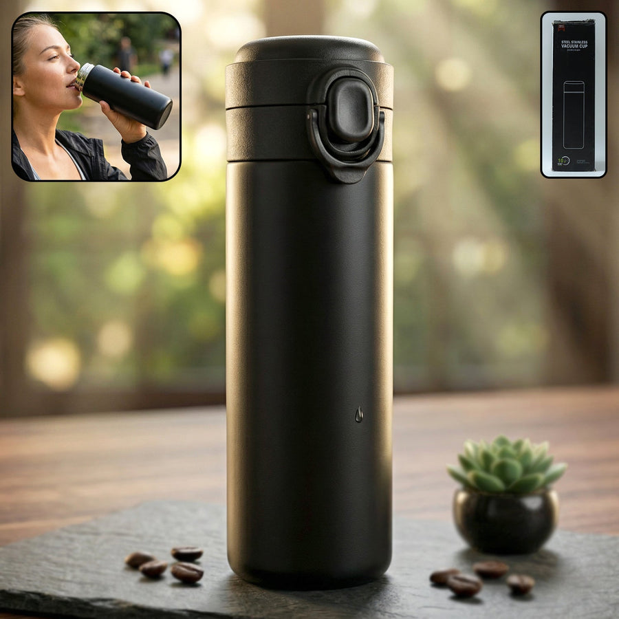 Premium Stainless Steel Vacuum Insulated Water Bottle (1 Pc, 300 ML Approx)
