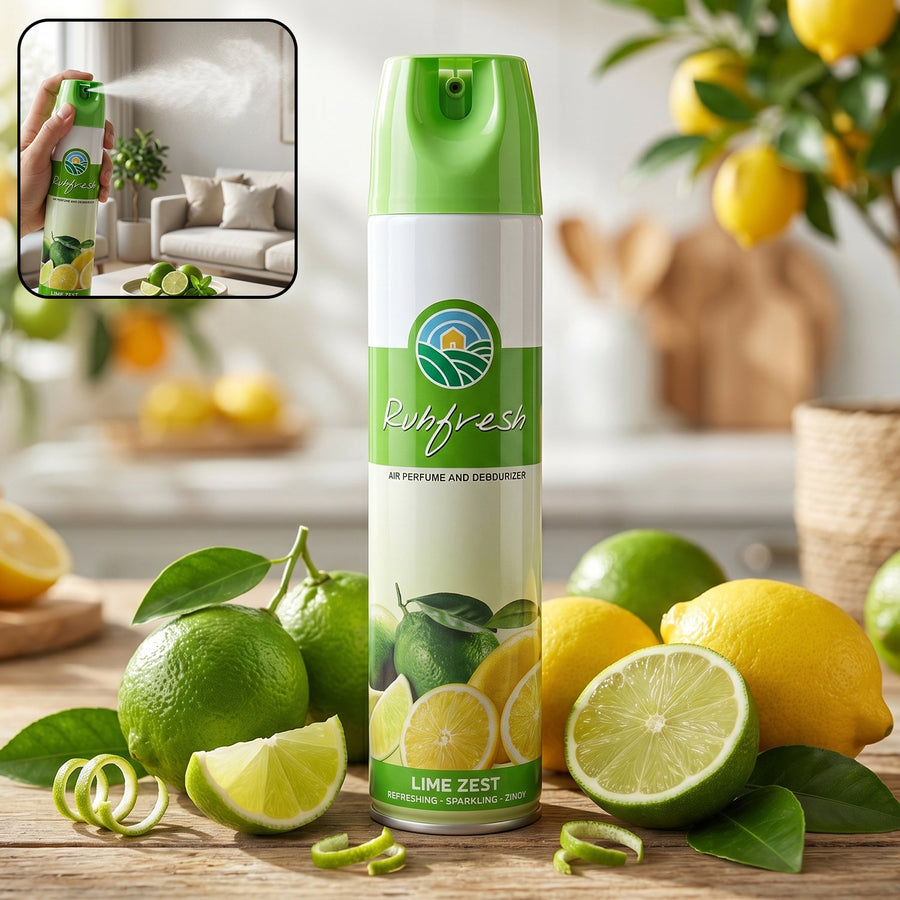 Lime Zest Air Freshener Spray (1 Pc, 220 ML)