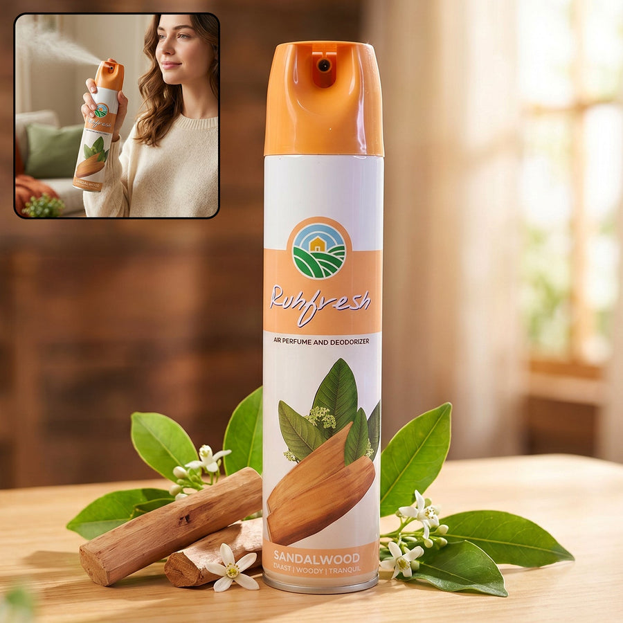 Sandalwood Air Freshener Spray (1 Pc, 220 ML)